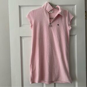 Pink Tommy Hilfiger Swim polo dress small